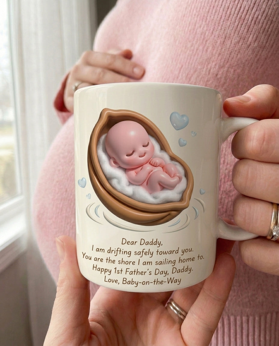 TotKind - Walnut Shell Boat Bump - Mug - 11052026
