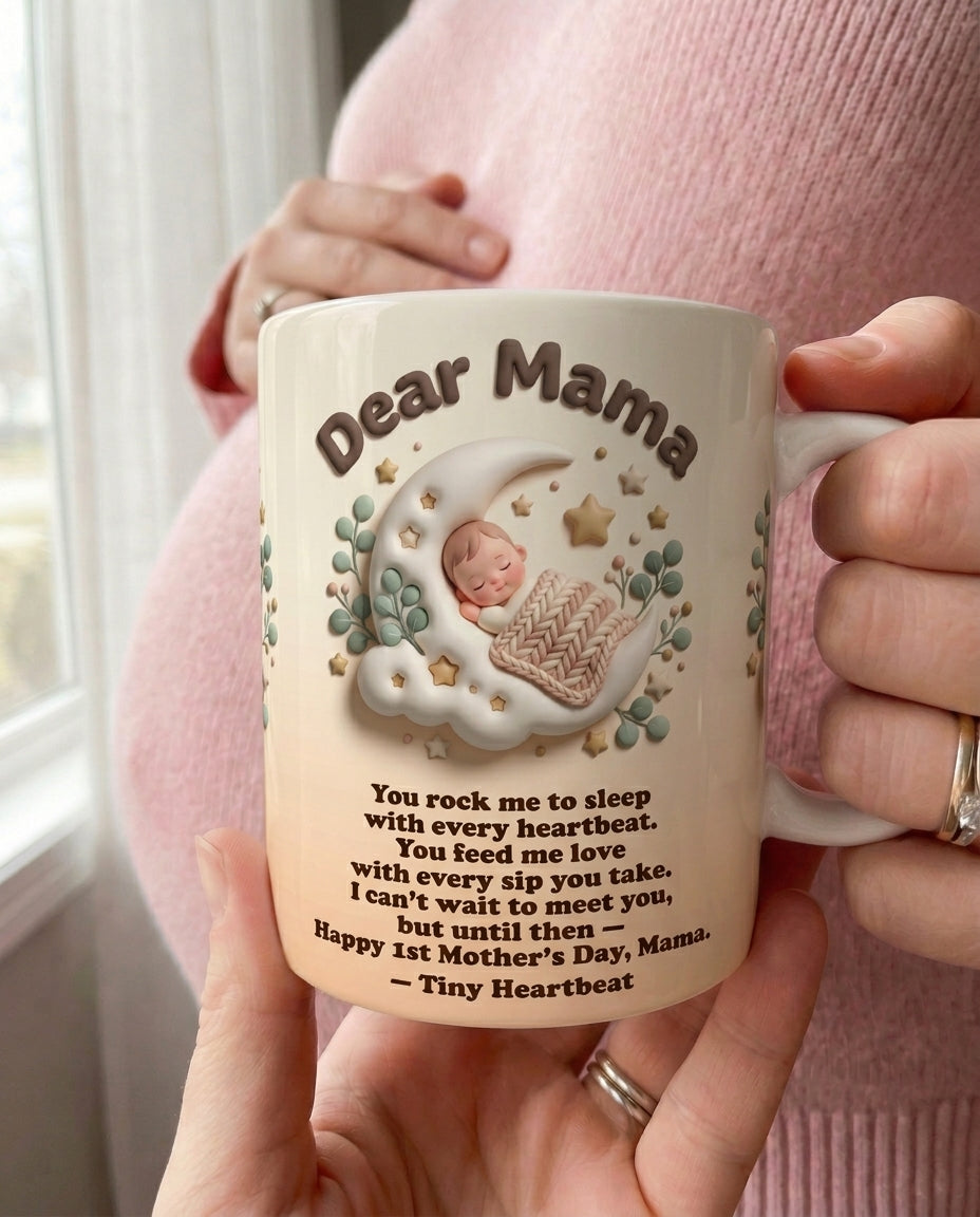 TotKind - Sleepy Bump Moon Cradle Mug - Mug