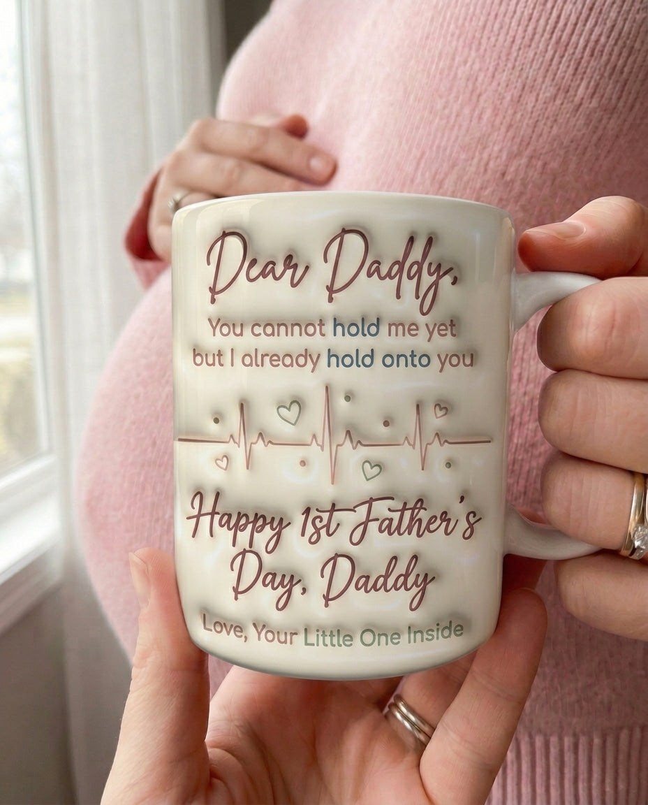 TotKind - Flat Typographic Letter From The Womb  NON-3D-PUFF - Mug - 16052026