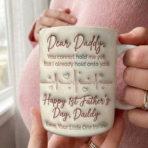 TotKind - Flat Typographic Letter From The Womb  NON-3D-PUFF - Mug - 16052026