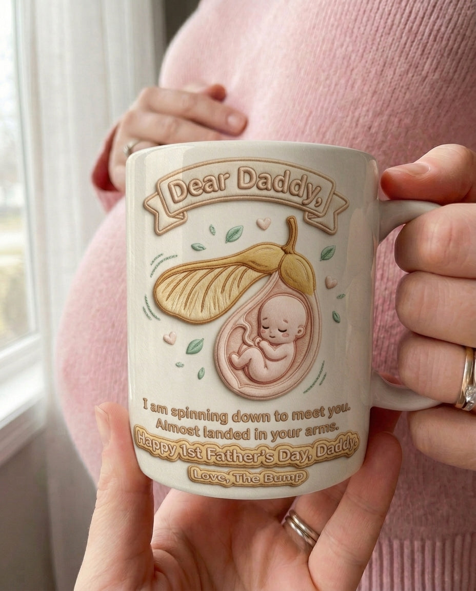 TotKind - Maple Samara Helicopter Pod Bump - Mug - 12052026