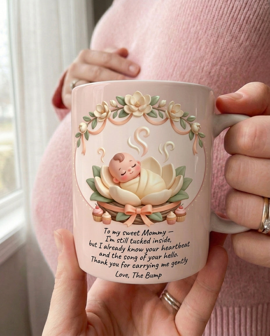 TotKind - Magnolia Bump Nest Cradle - Mug