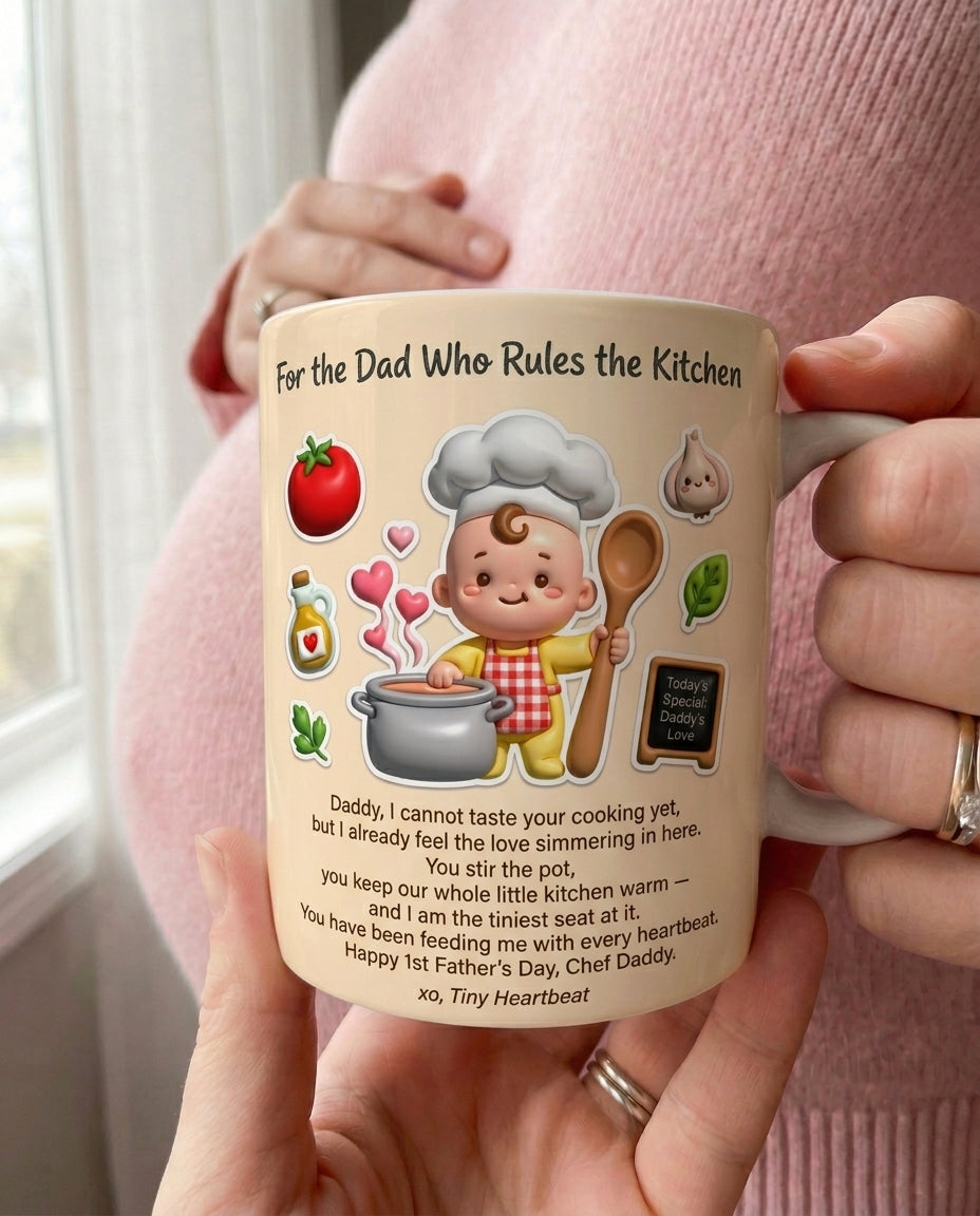 TotKind - Rules the Kitchen Daddy-To-Be - Mug
