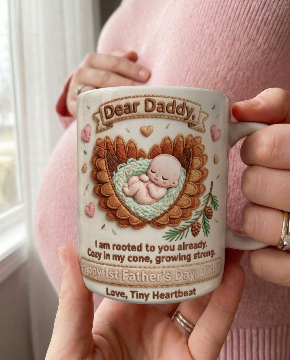 TotKind - Pinecone Scale Nest Bump - Mug - 12052026