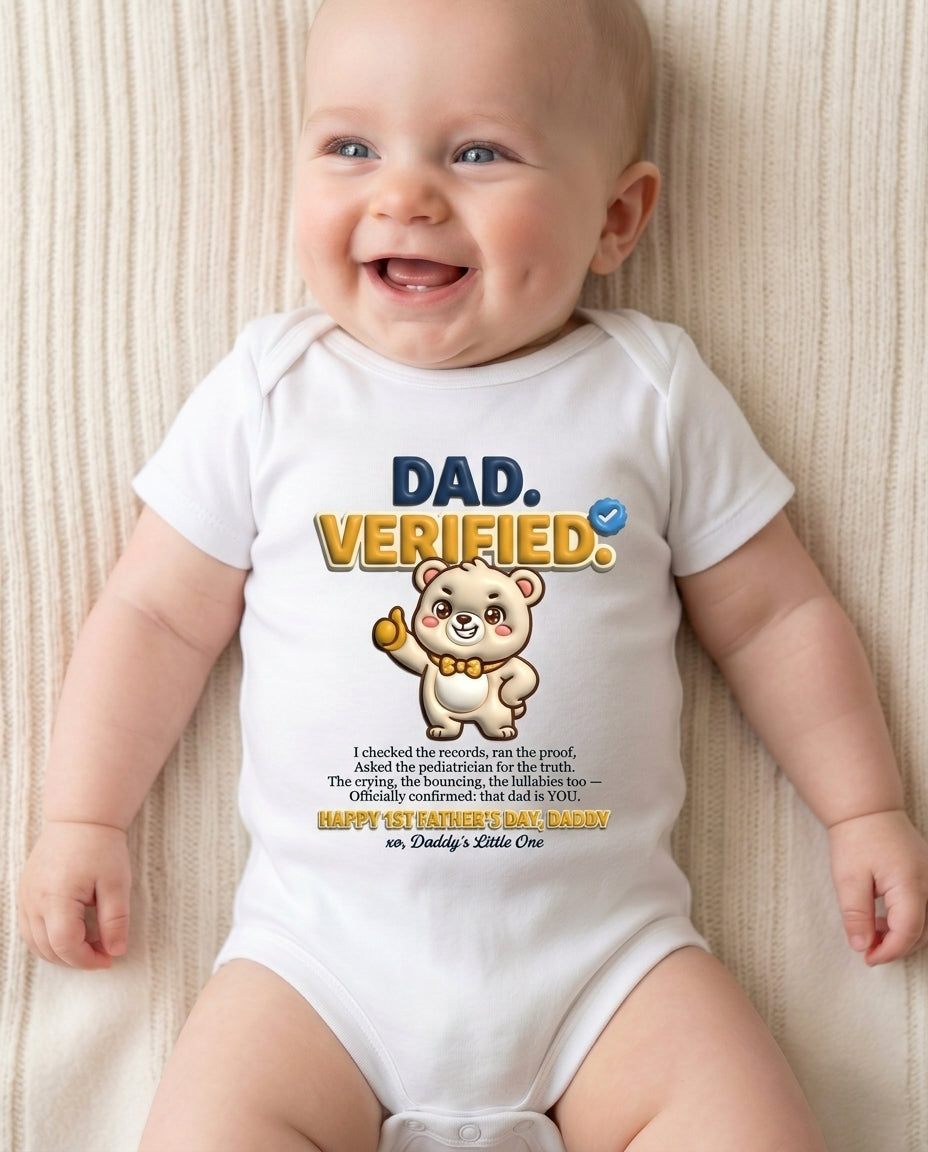 TotKind - Dad Verified - Baby Onesie