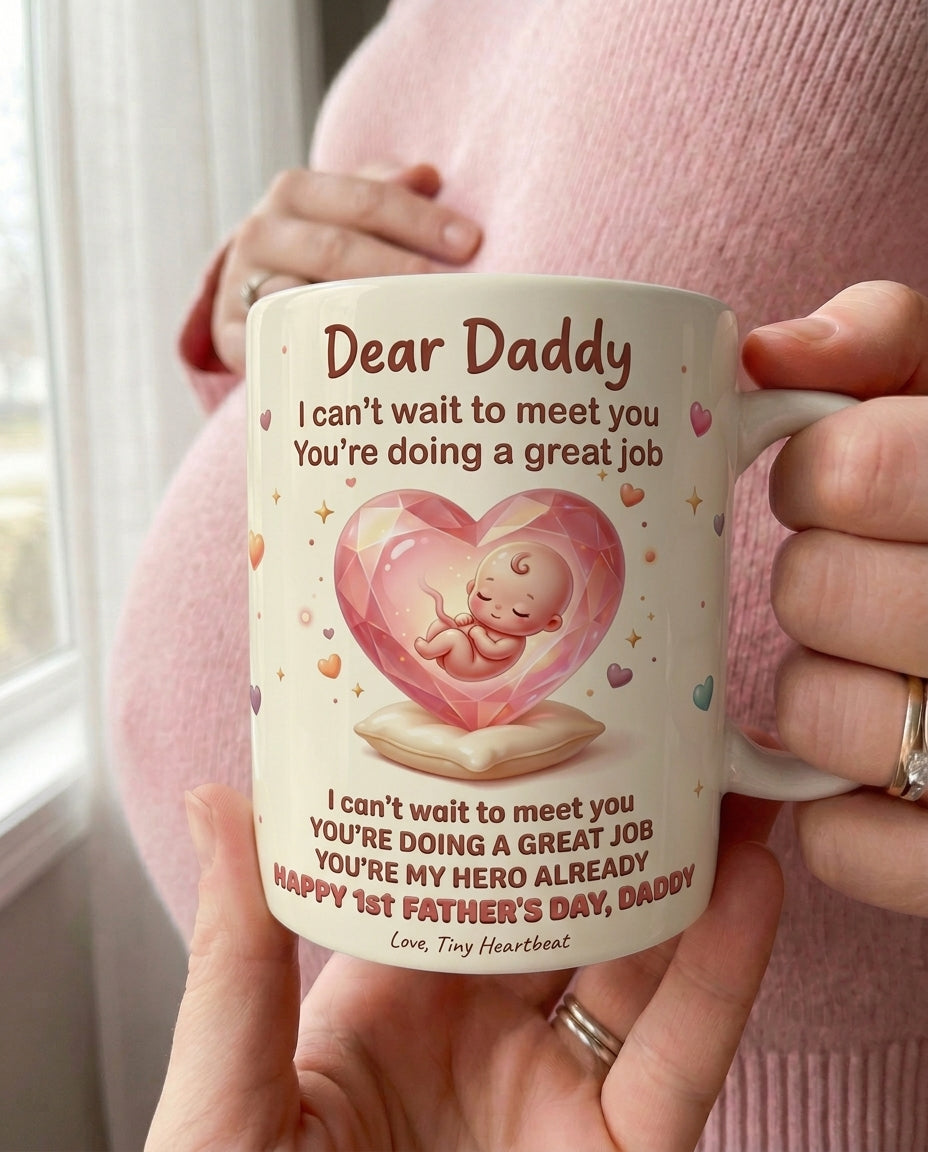 TotKind - Crystal Heart Cushion Quote A - Mug - 14052026