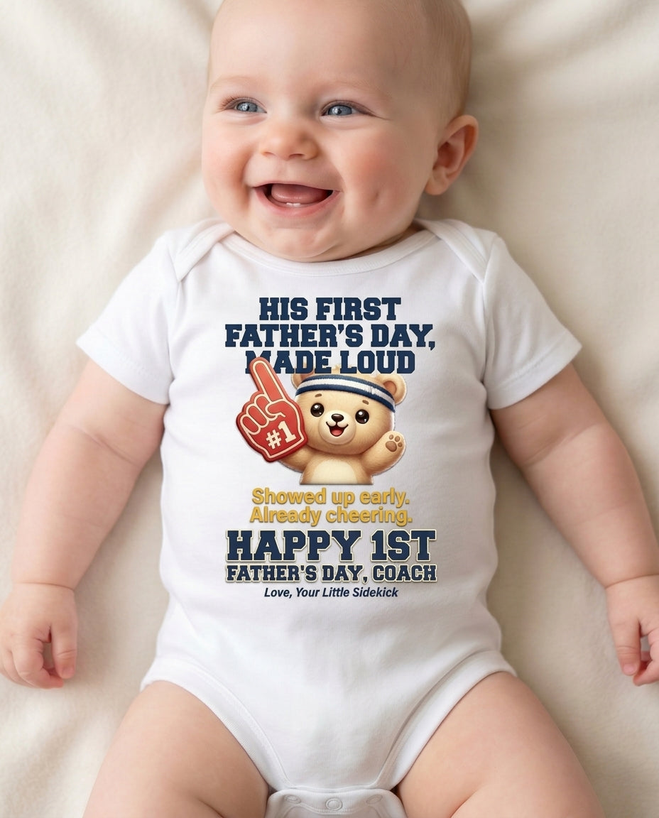 TotKind - H15 Generic-Occasion Headline Isolation on Foam Fi - Baby Onesie - 19052026