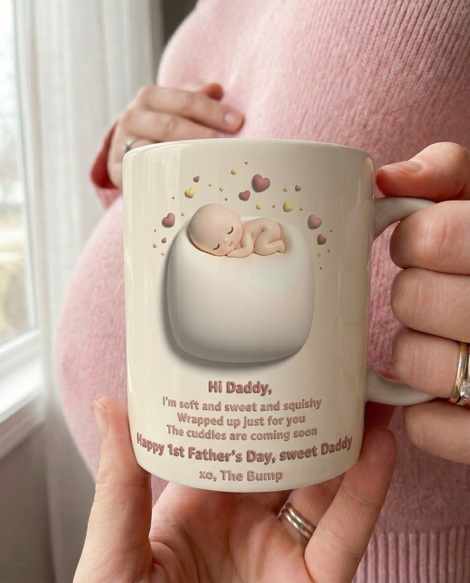 TotKind - Marshmallow Pillow Cradle Bump - Mug - 13052026