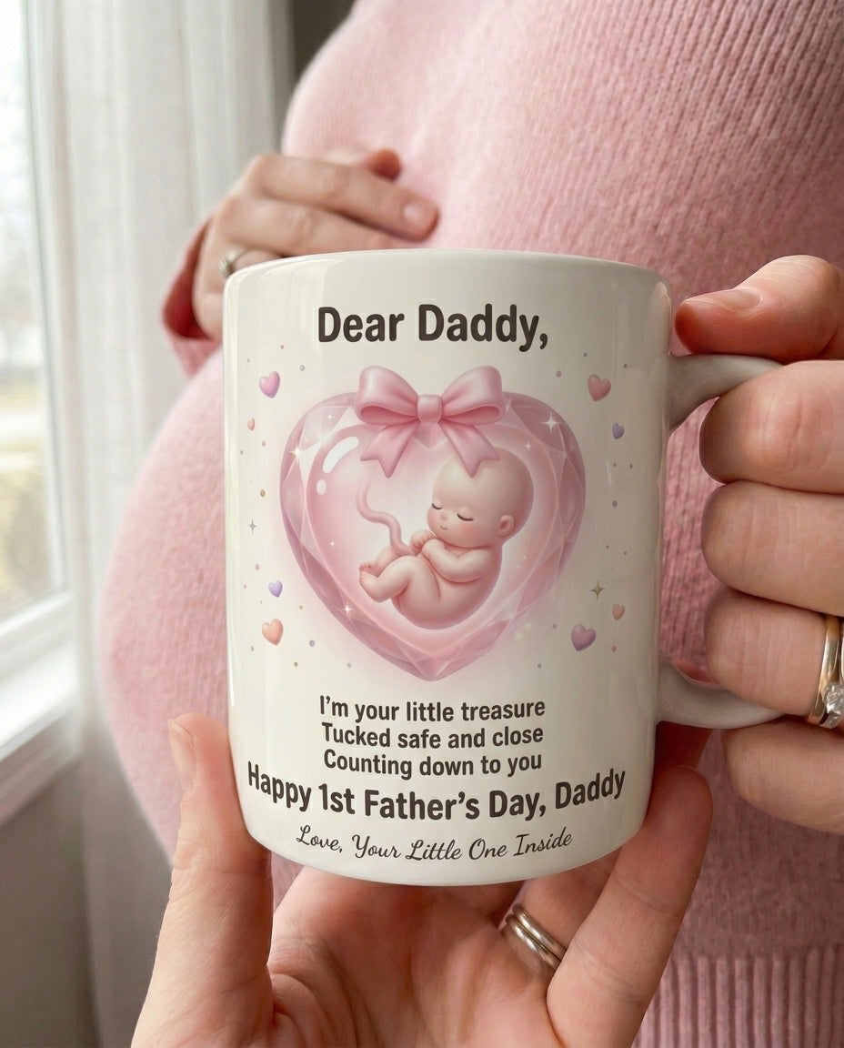 TotKind - Crystal Heart Gem Daddy - Mug - 09052026