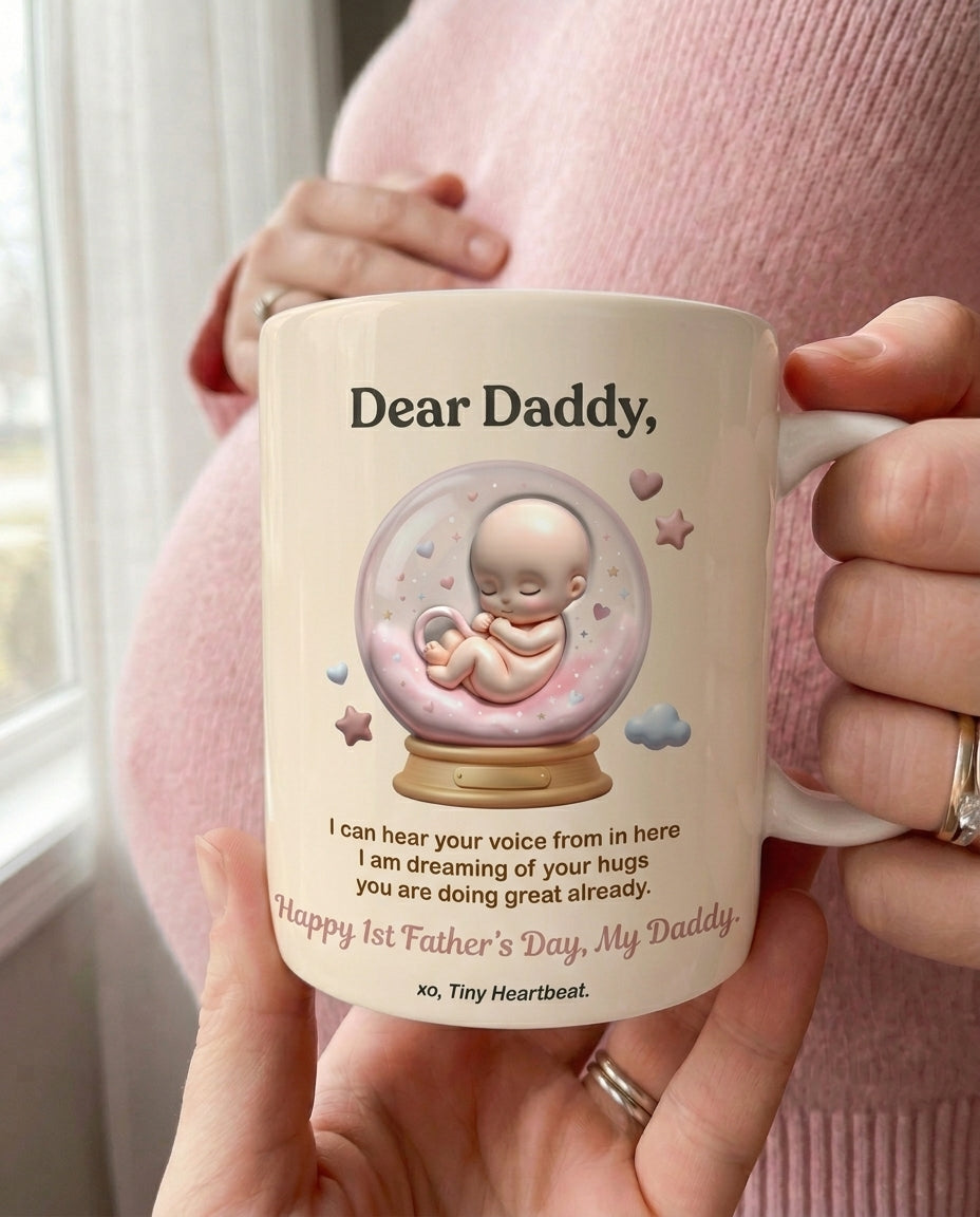 TotKind - Snowglobe Tiny Heartbeat - Mug - 10052026