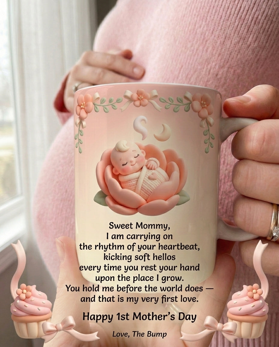 TotKind - Peach Blossom Bump Lullaby Nest - Mug