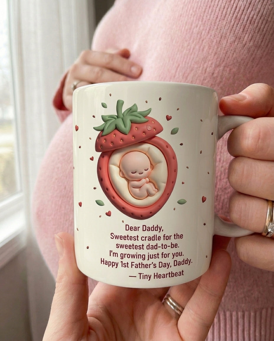 TotKind - Strawberry Hollow Cradle Bump - Mug - 13052026
