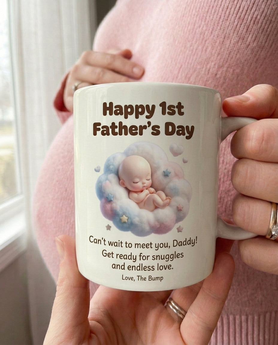 TotKind - CF3 H-16 Tangible 3D-Puff Fetus-in-Cotton-Cloud Sw - Mug - 19052026