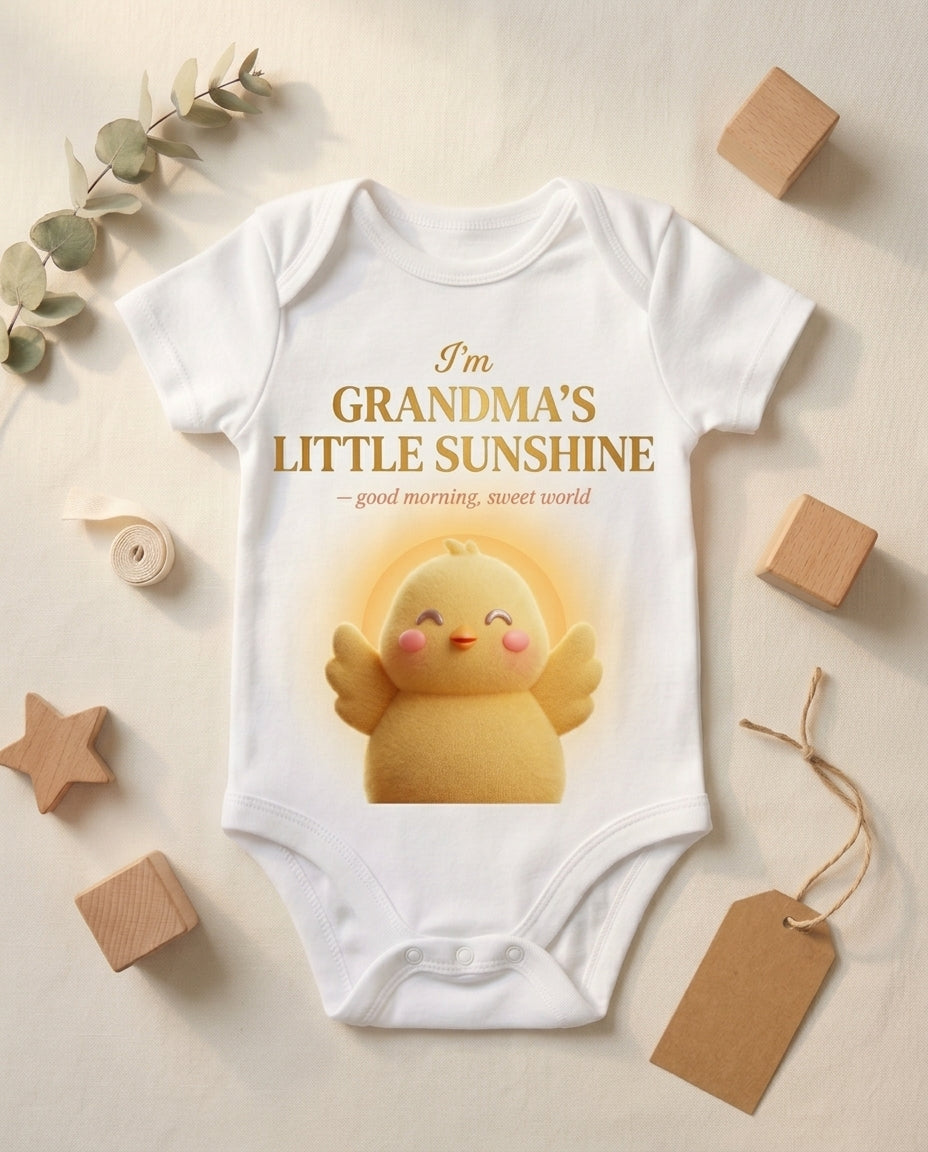 TotKind - Chick Grandmas Sunshine - Baby Onesie