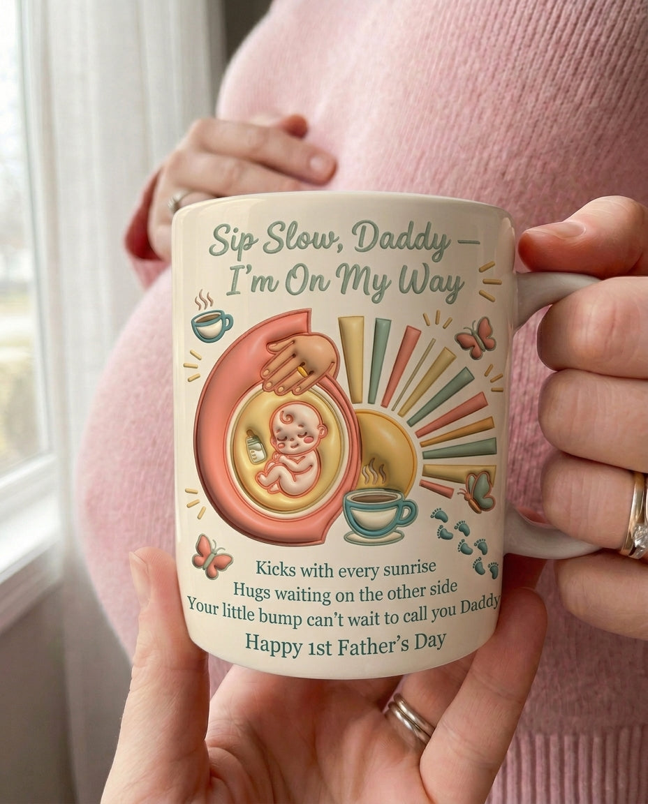 TotKind - Sip Slow Daddy I'm On My Way - Mug