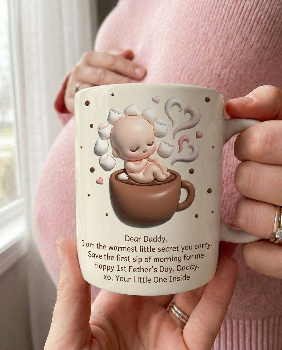 TotKind - Cocoa Mug Marshmallow Cradle - Mug - 11052026