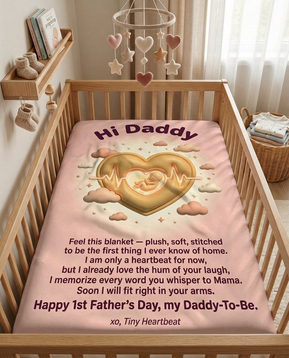 TotKind - Tiny Heartbeat Glow - Blanket