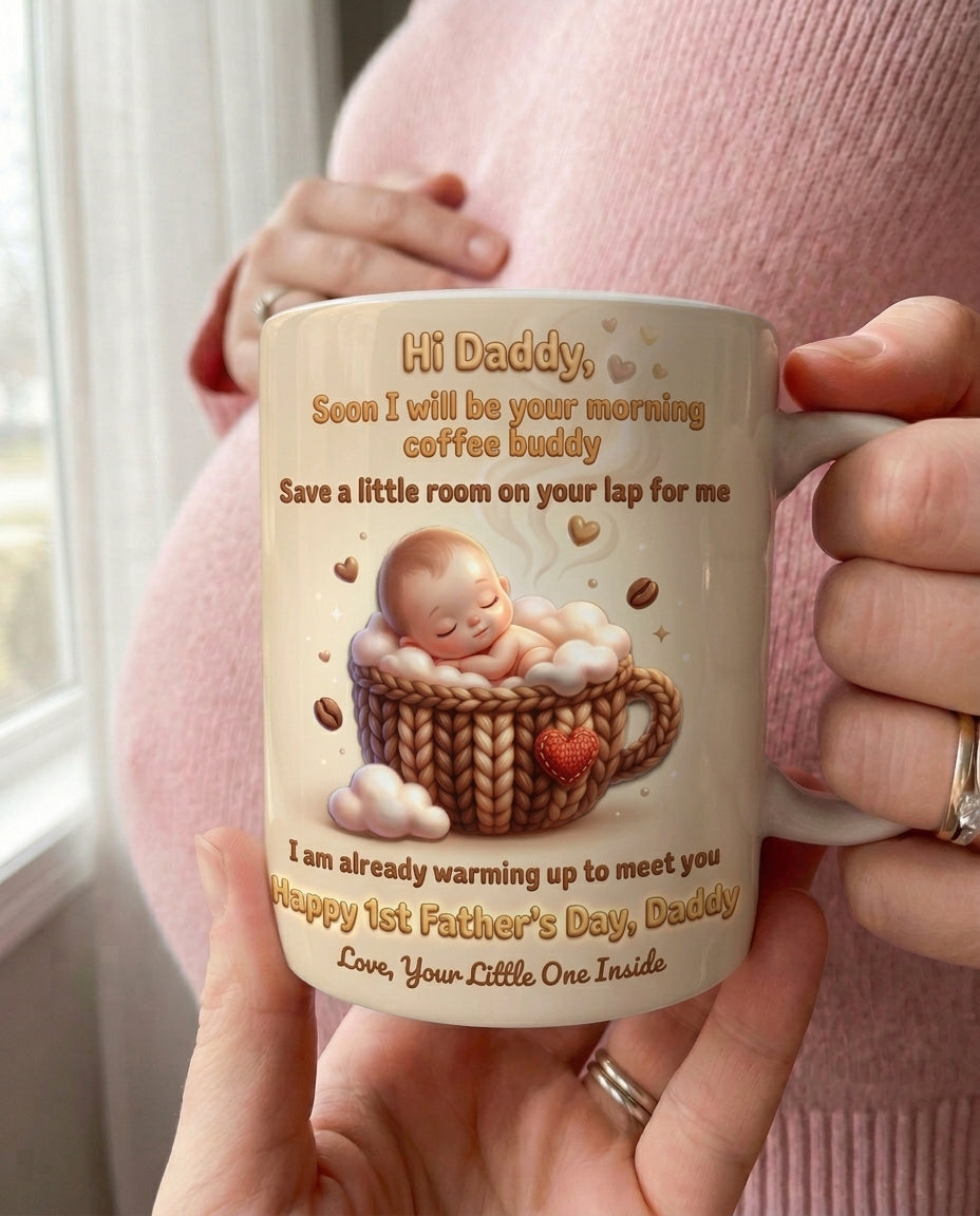TotKind - Cozy Coffee-Cup Cocoon Bump Mug - Mug - 19052026