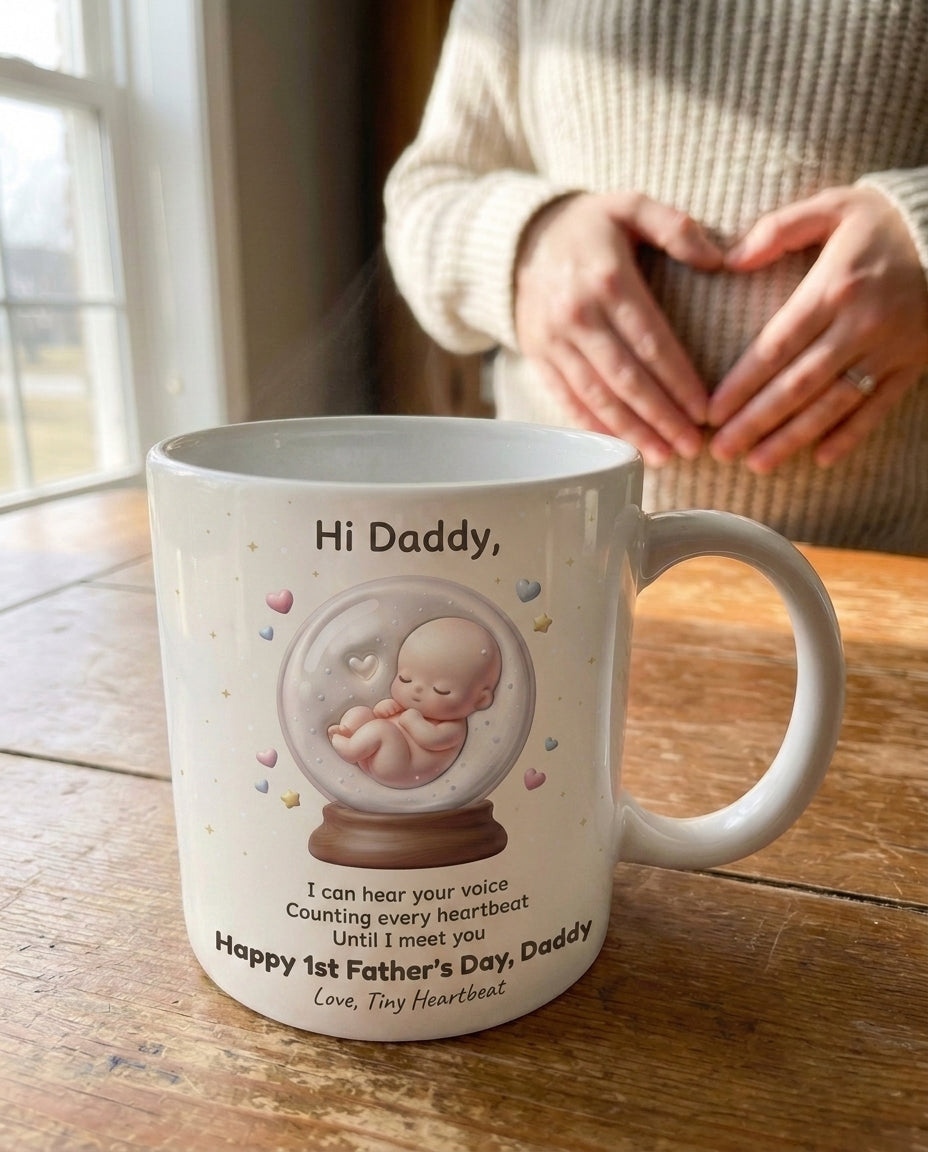 TotKind - Snowglobe Heartbeat Daddy - Mug - 09052026