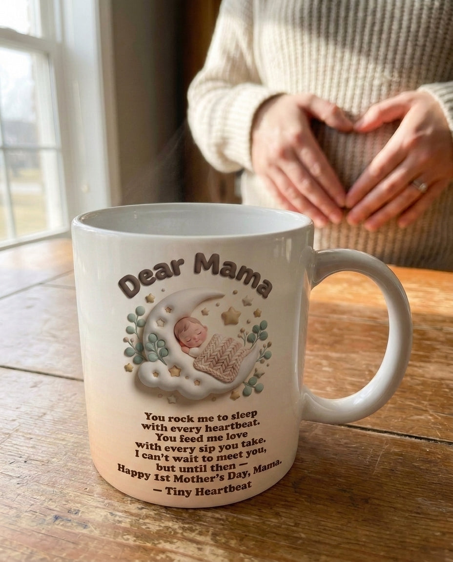 TotKind - Sleepy Bump Moon Cradle Mug - Mug