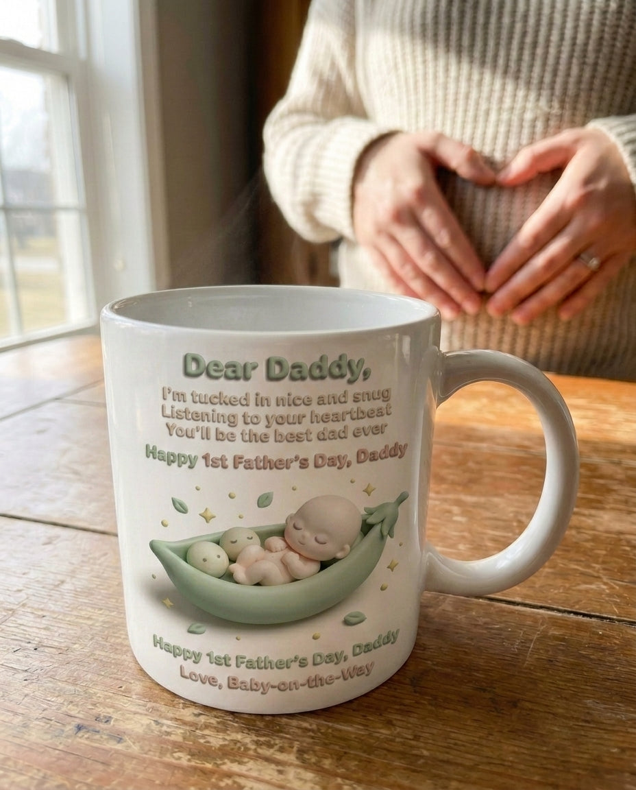 TotKind - Snow Pea Pod Cradle Bump - Mug - 13052026