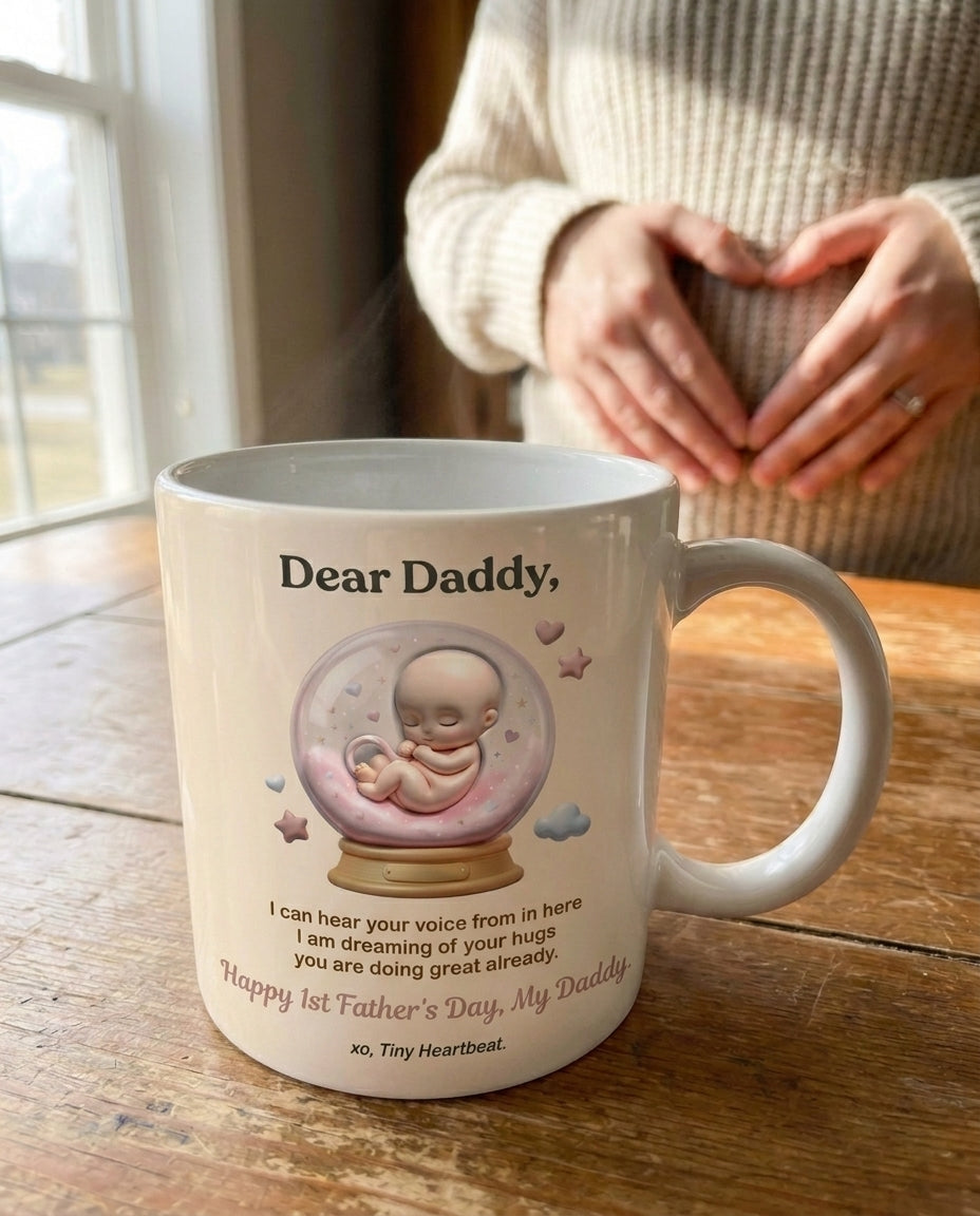 TotKind - Snowglobe Tiny Heartbeat - Mug - 10052026
