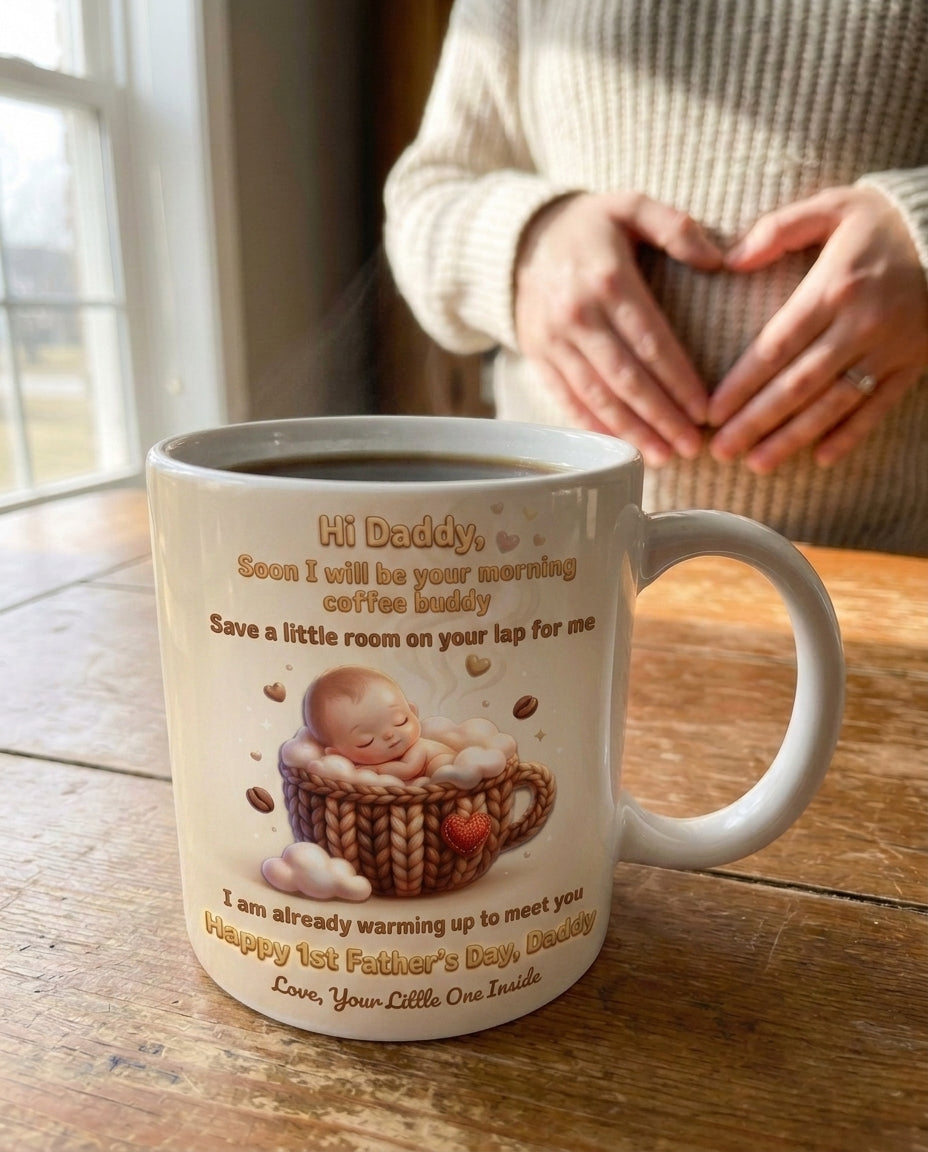 TotKind - Cozy Coffee-Cup Cocoon Bump Mug - Mug - 19052026