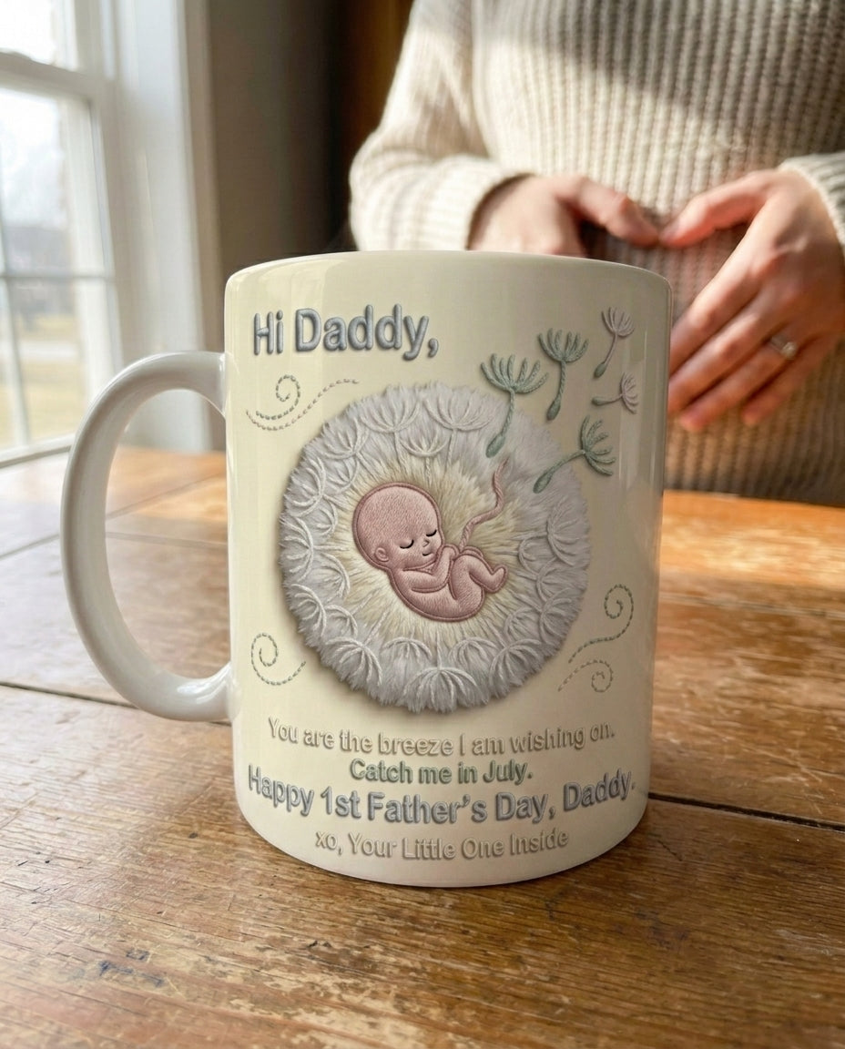 TotKind - Dandelion Wish Seed Pod Bump - Mug - 12052026