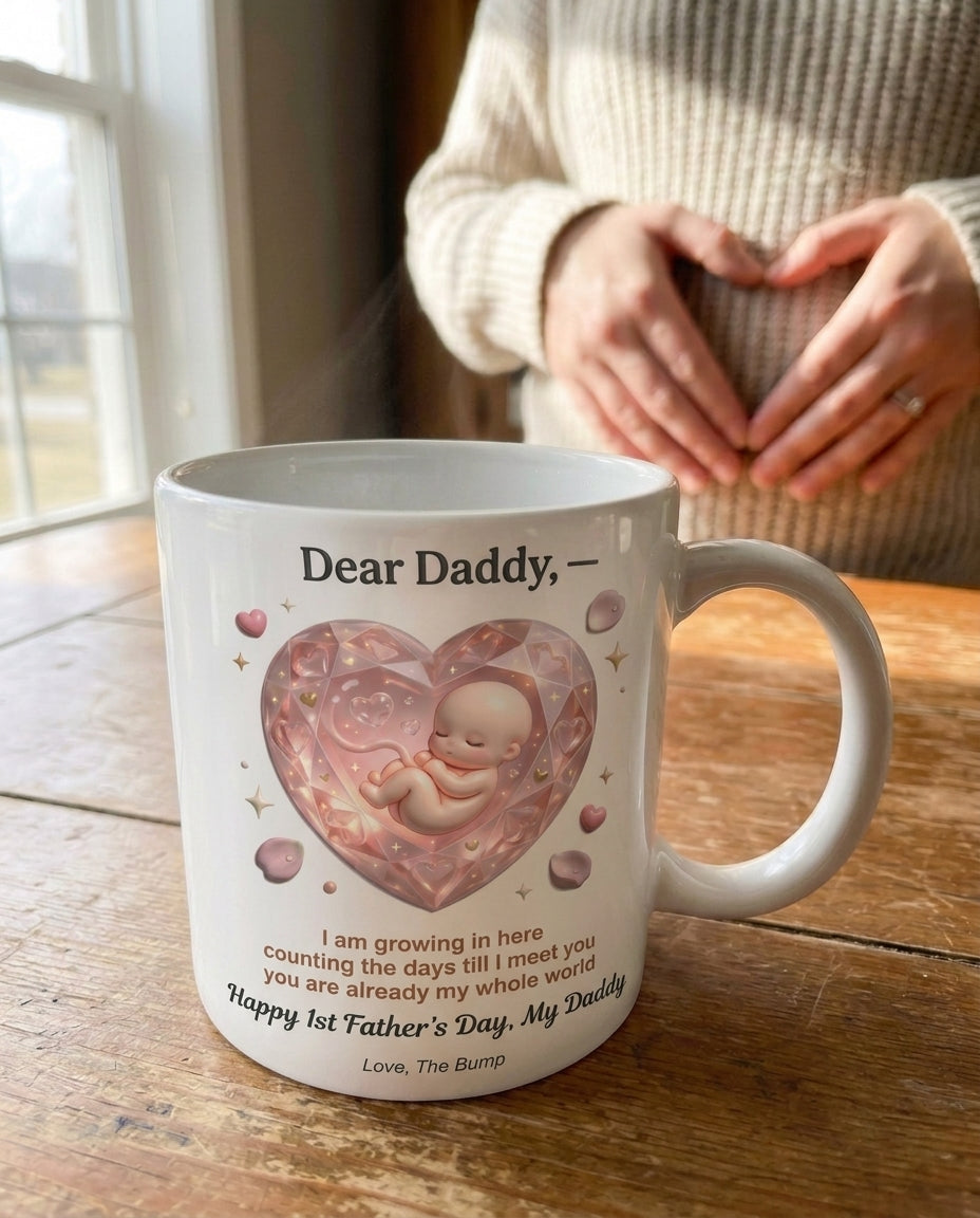 TotKind - Crystal Heart Gem Bump - Mug - 10052026