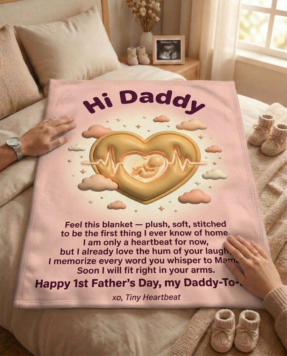 TotKind - Tiny Heartbeat Glow - Blanket