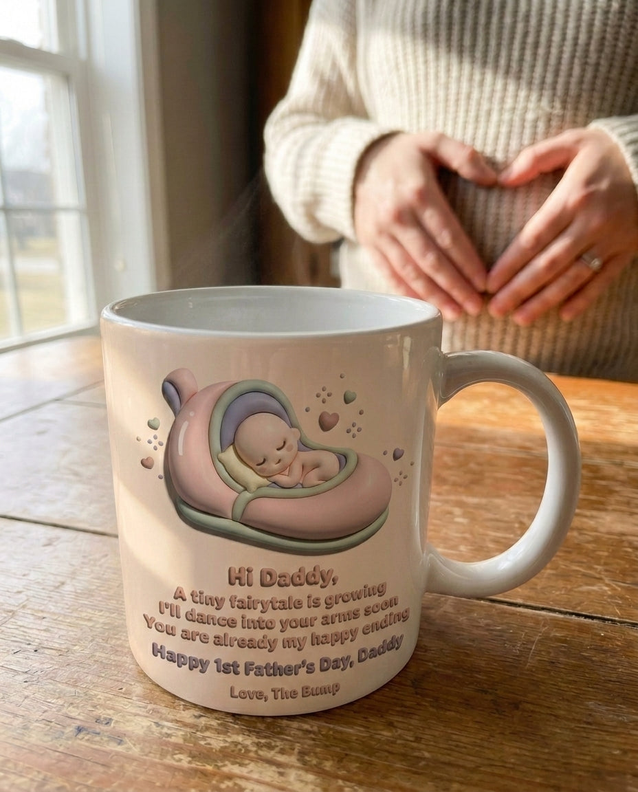 TotKind - Glass Slipper Cradle Bump - Mug - 13052026