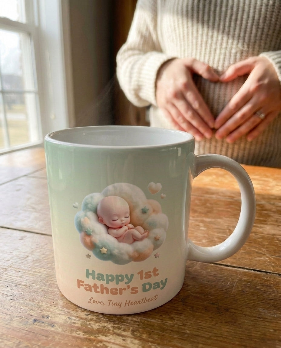 TotKind - CF2 H-31 H-16 H-28 Sage Peach Cotton Cloud Swaddle - Mug - 21052026