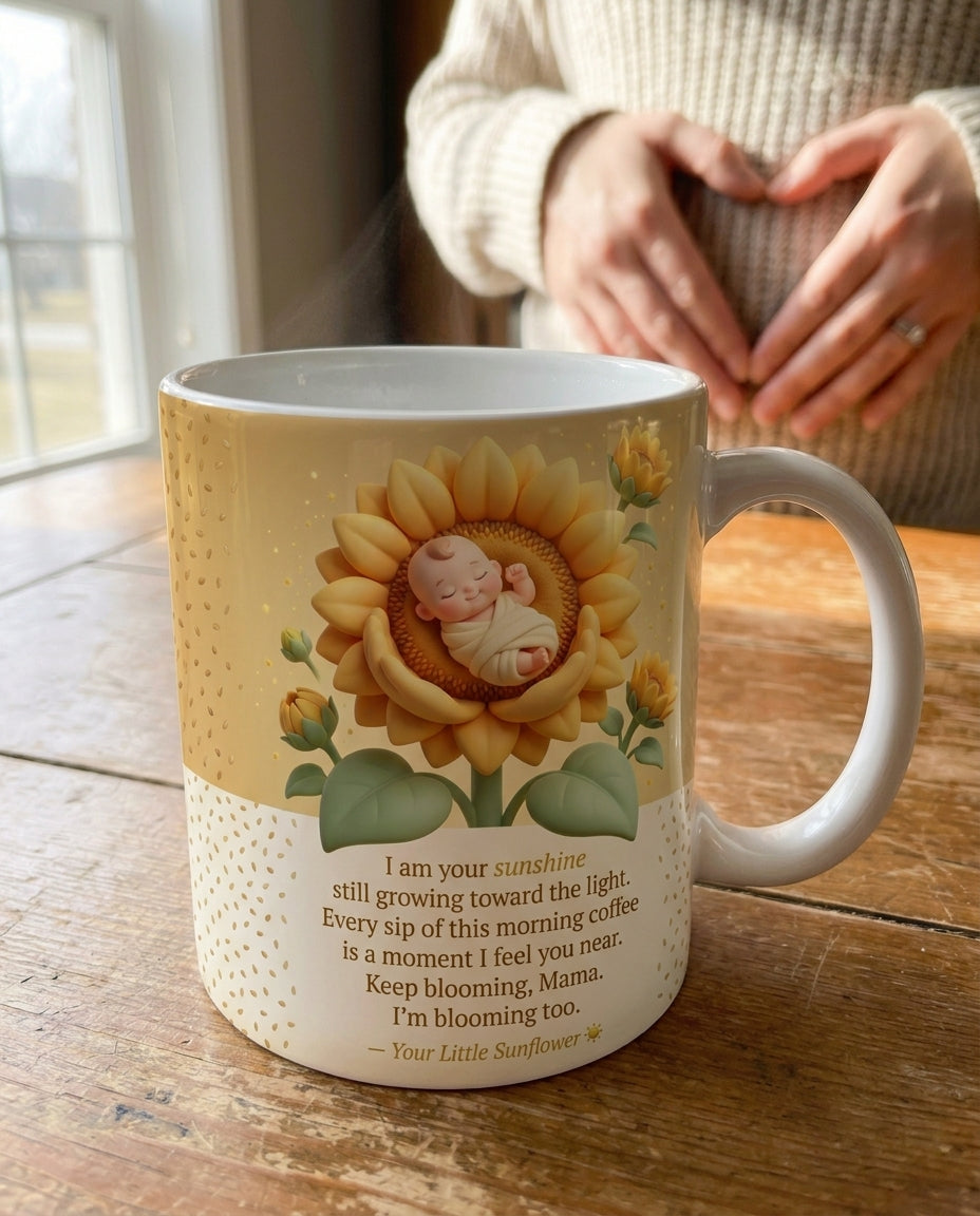 TotKind - Sunflower Baby Cradle - Mug