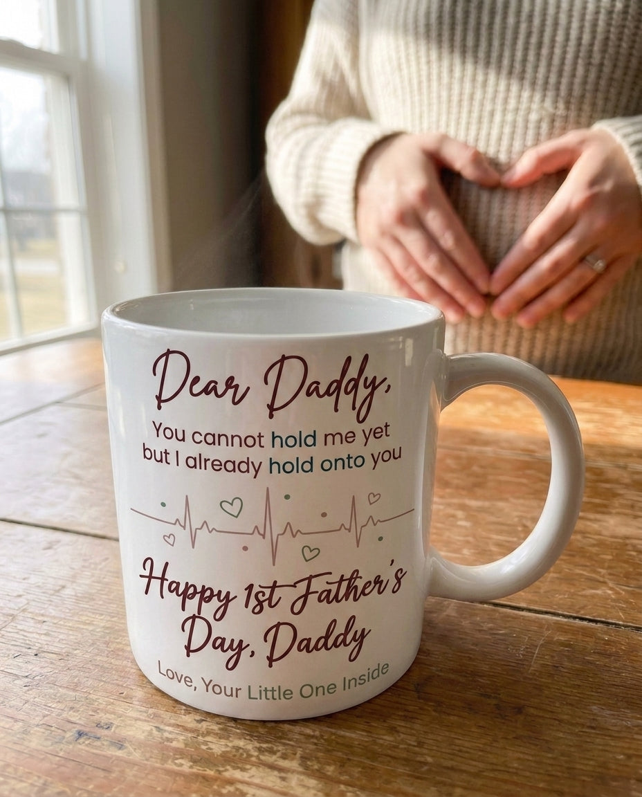 TotKind - Flat Typographic Letter From The Womb  NON-3D-PUFF - Mug - 16052026