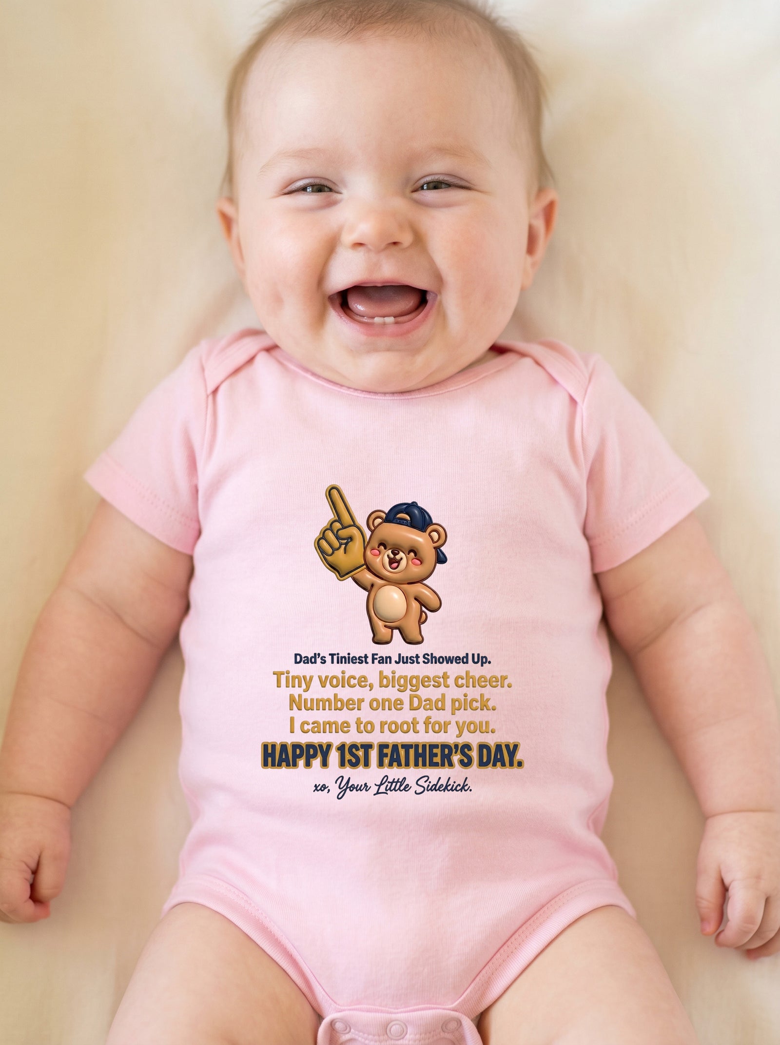 TotKind - H7 Time-Anchor Body Generalized to Stadium Foam-Fi - Baby Onesie - 18052026