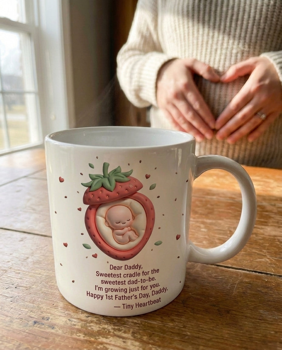 TotKind - Strawberry Hollow Cradle Bump - Mug - 13052026