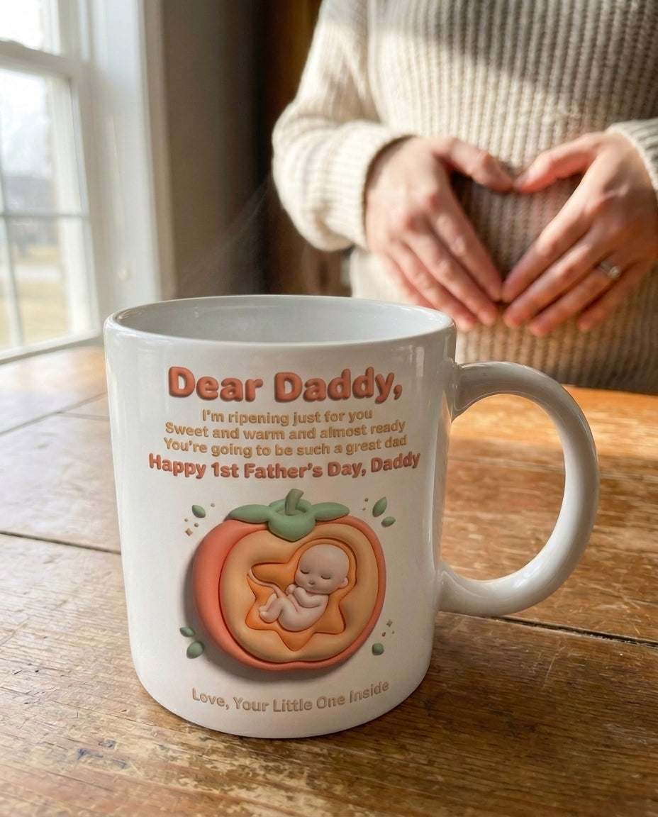 TotKind - Persimmon Cross-Section Bump - Mug - 13052026