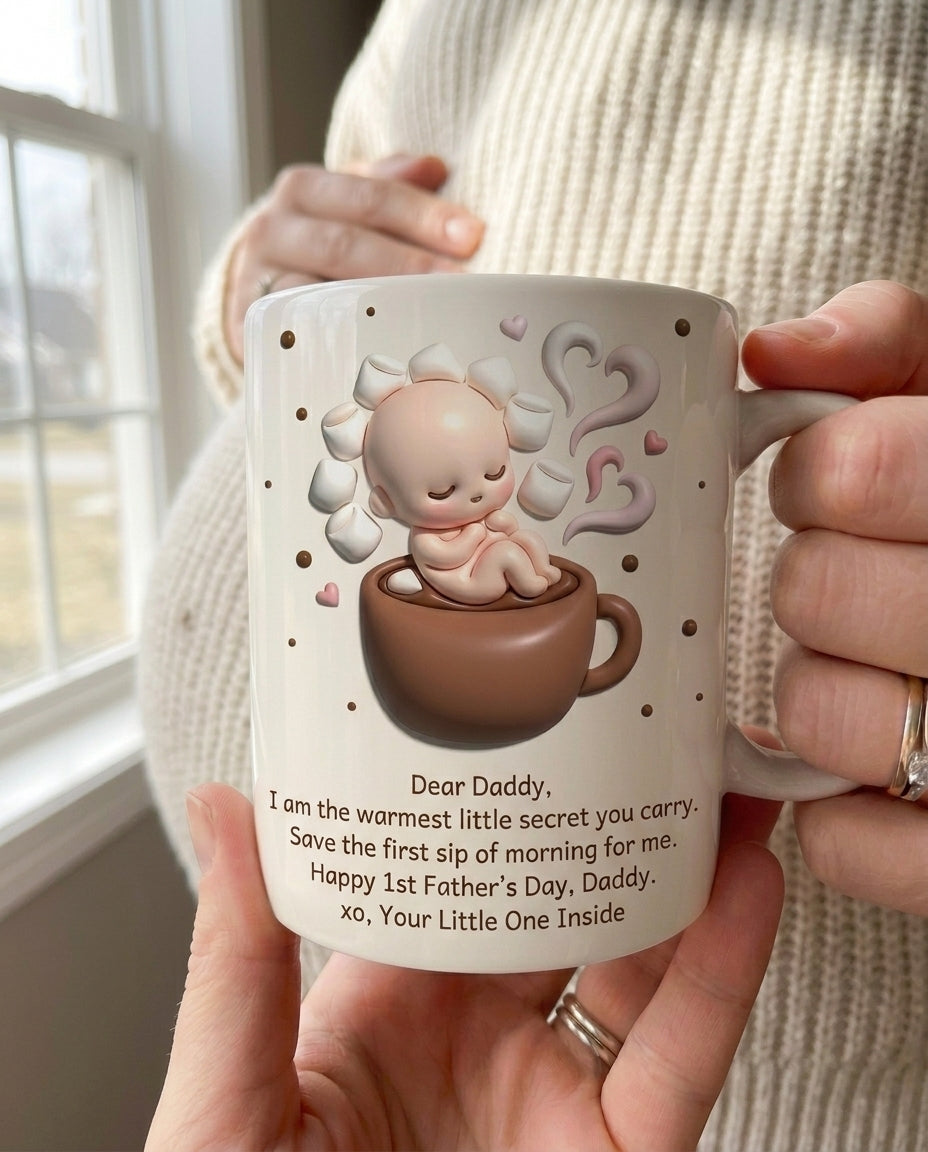 TotKind - Cocoa Mug Marshmallow Cradle - Mug - 11052026
