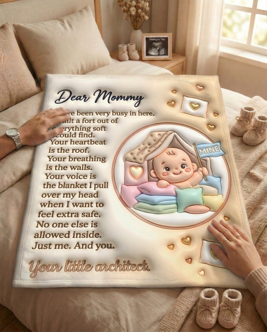 TotKind - Baby Building a Pillow Fort Inside - Blanket