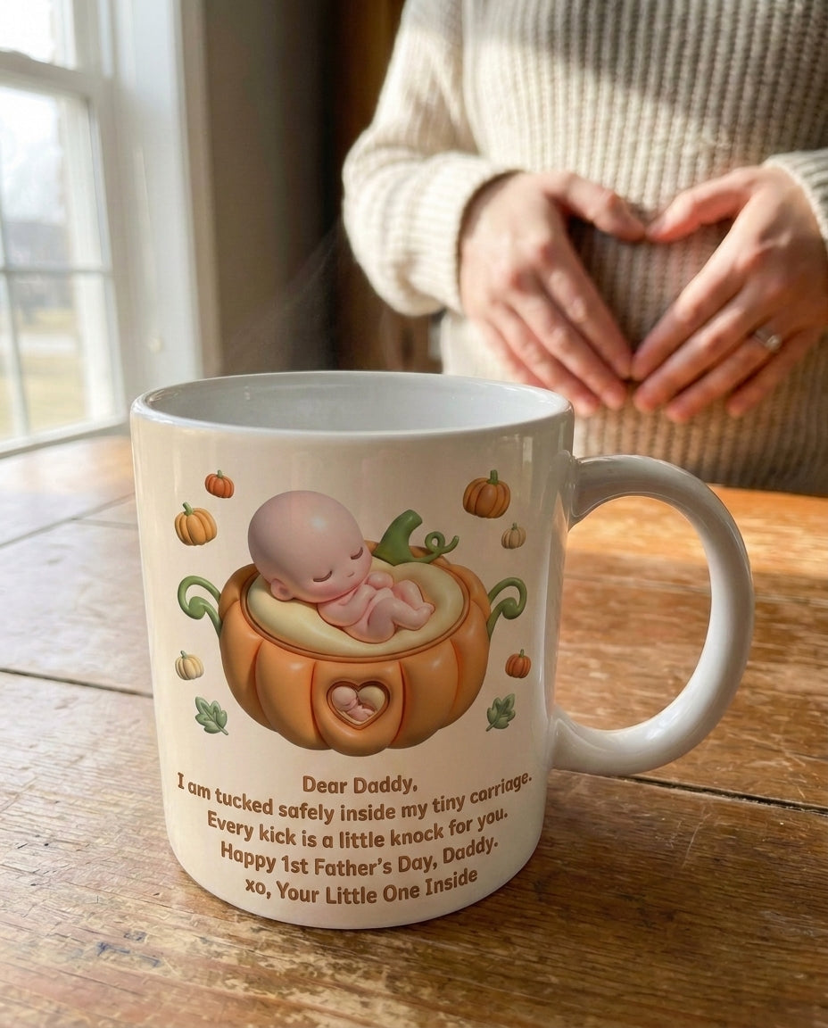 TotKind - Pumpkin Carriage Snug Bump - Mug - 11052026