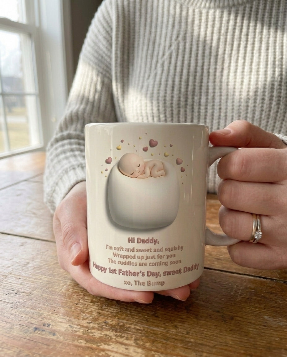 TotKind - Marshmallow Pillow Cradle Bump - Mug - 13052026