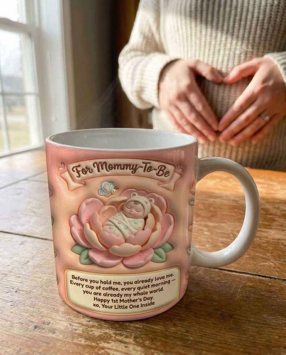 TotKind - Peony Bloom Bump Mug - Mug