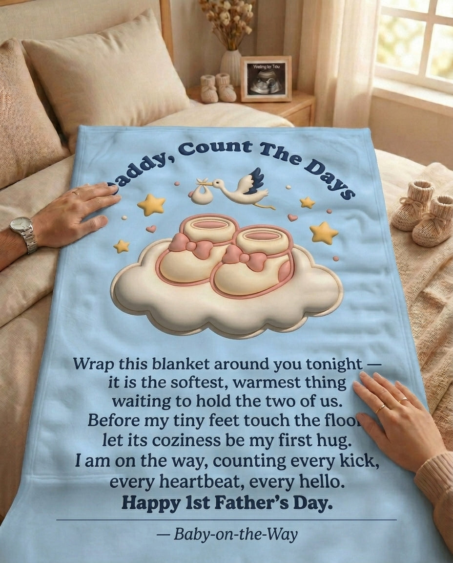 TotKind - Little Feet On The Way - Blanket