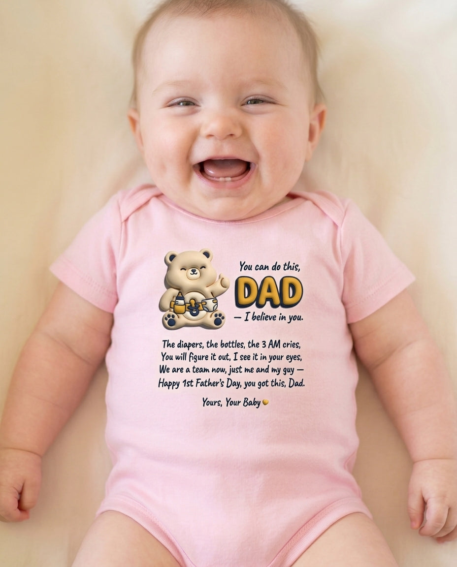 TotKind - You Got This Dad Survival Kit - Baby Onesie