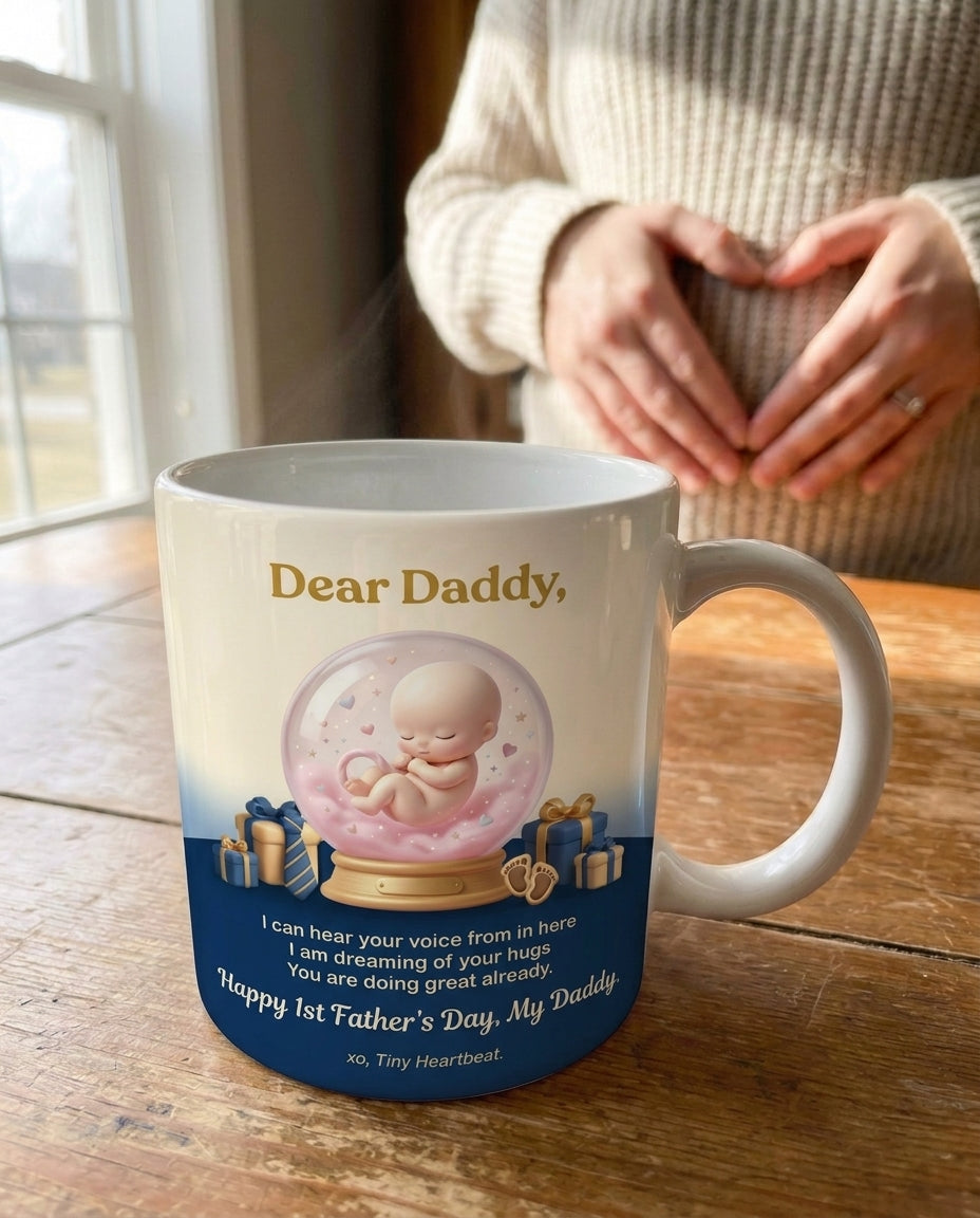 TotKind - CF3 H-10 Proven Snowglobe Womb Metaphor with First - Mug - 18052026