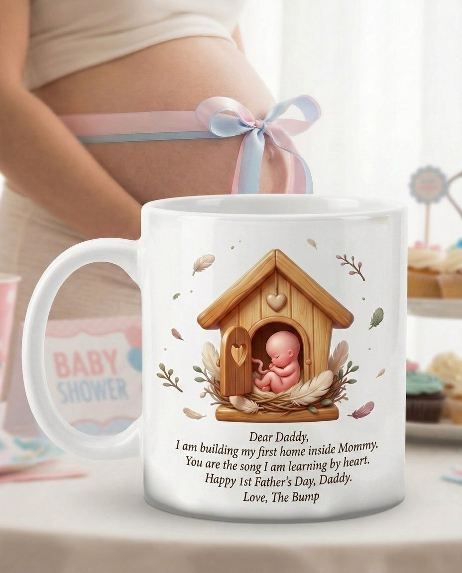 TotKind - Tiny Birdhouse Nest Bump - Mug - 11052026