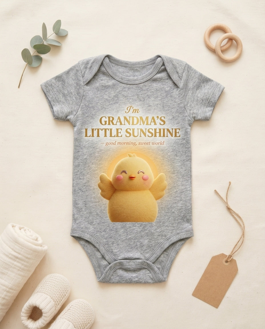 TotKind - Chick Grandmas Sunshine - Baby Onesie