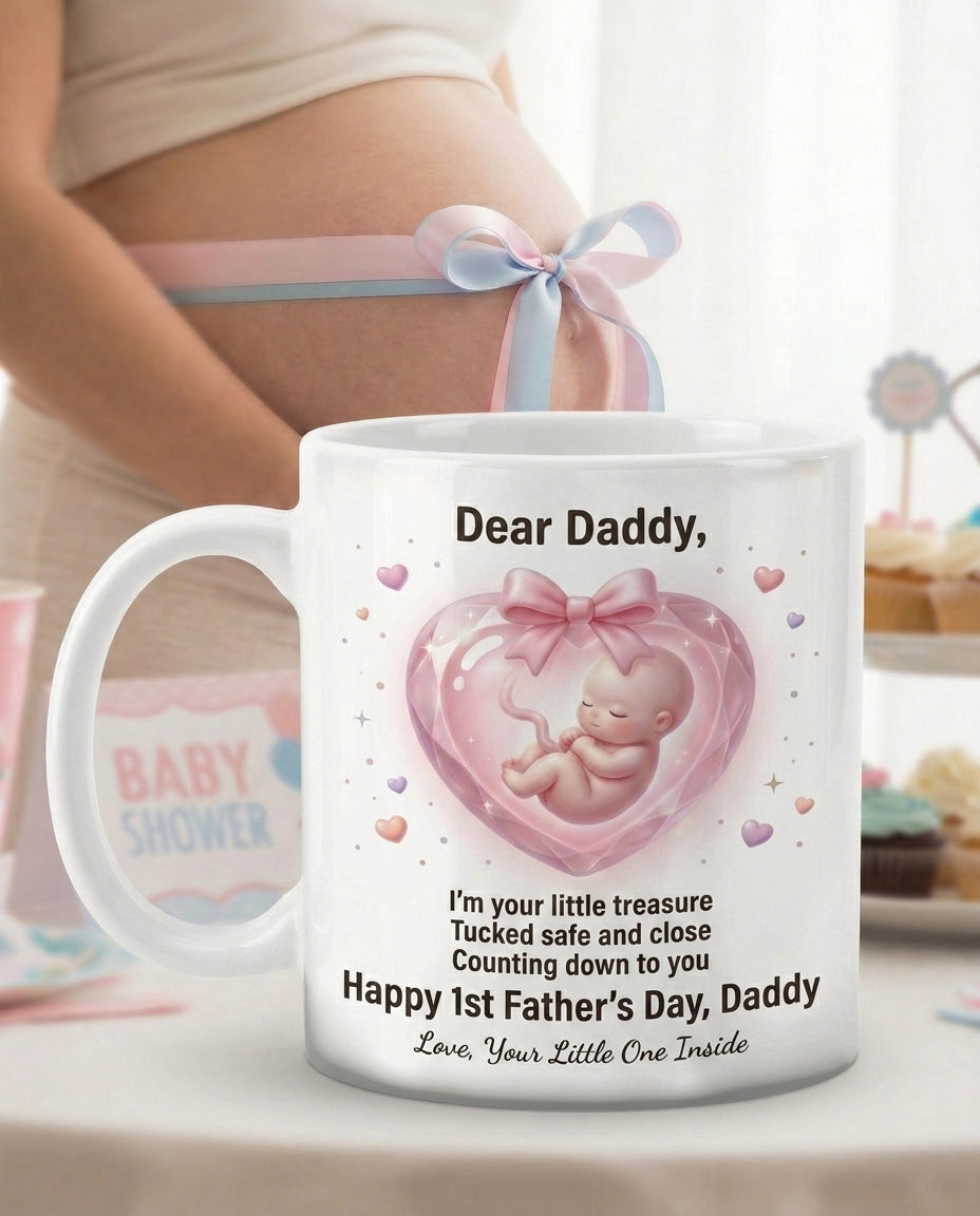 TotKind - Crystal Heart Gem Daddy - Mug - 09052026