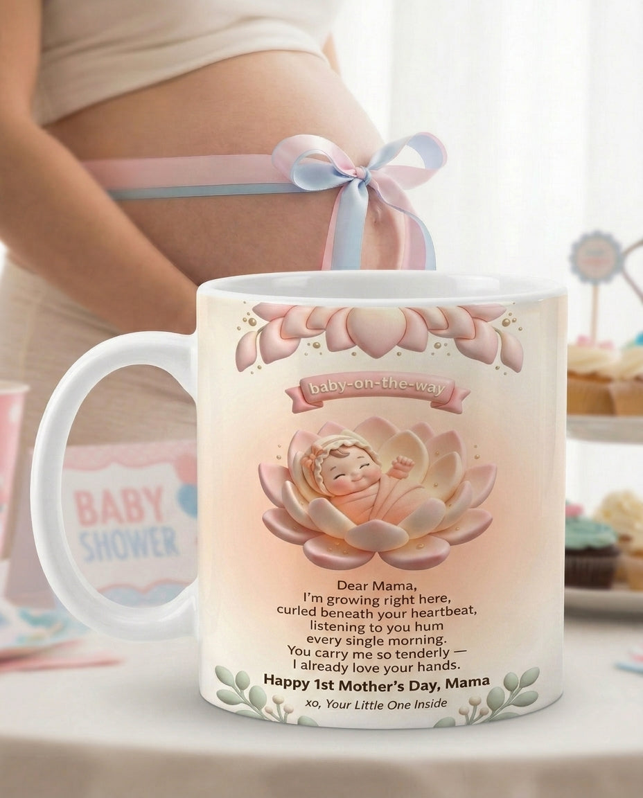 TotKind - Lotus Bump Bloom Cradle - Mug