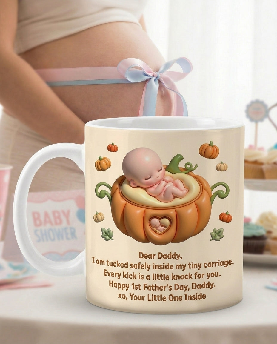 TotKind - Pumpkin Carriage Snug Bump - Mug - 11052026